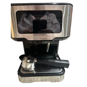 This is a Chefman CraftBrew Espresso Machine stainless steel finish works great